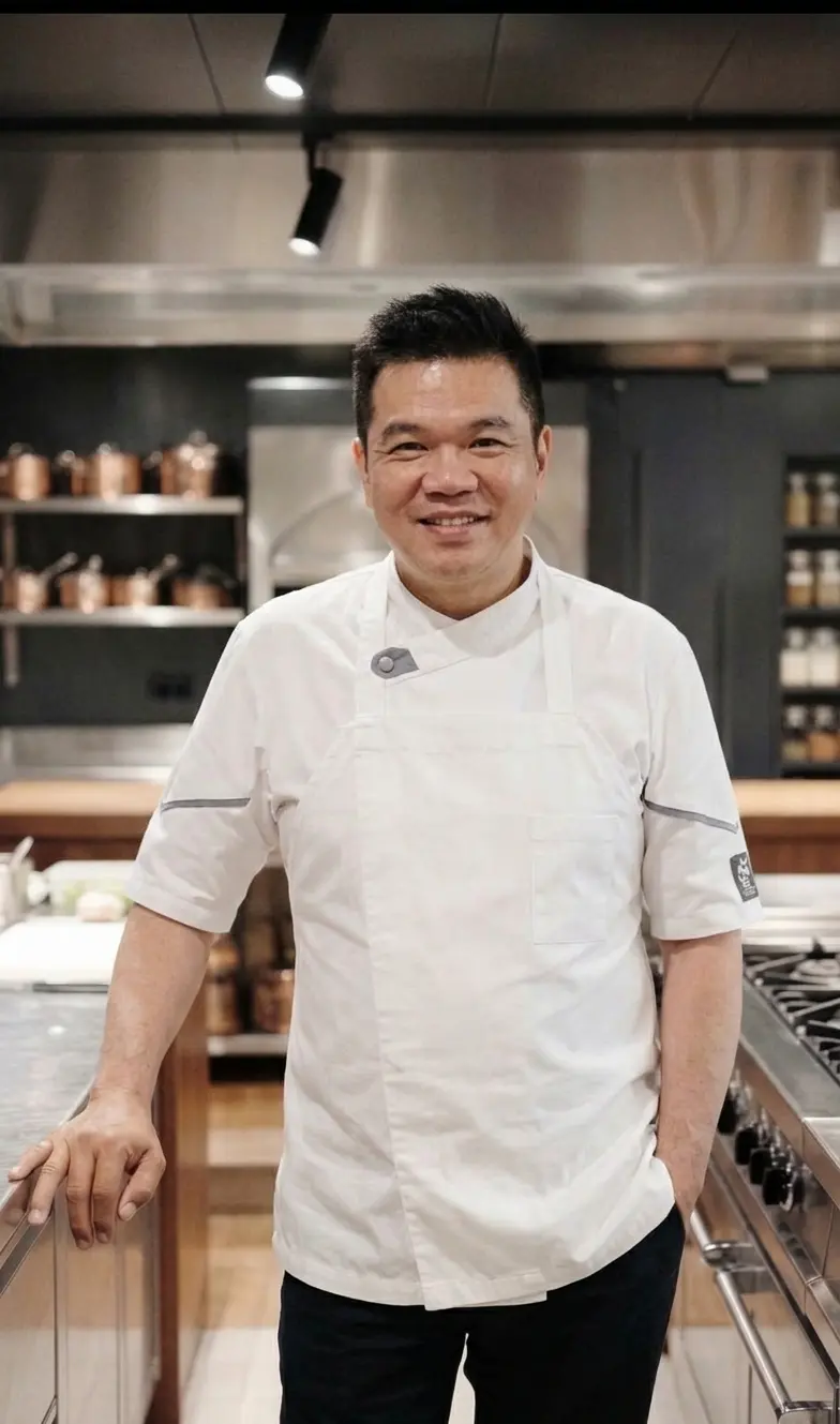Portrait of Chef Darren Chin