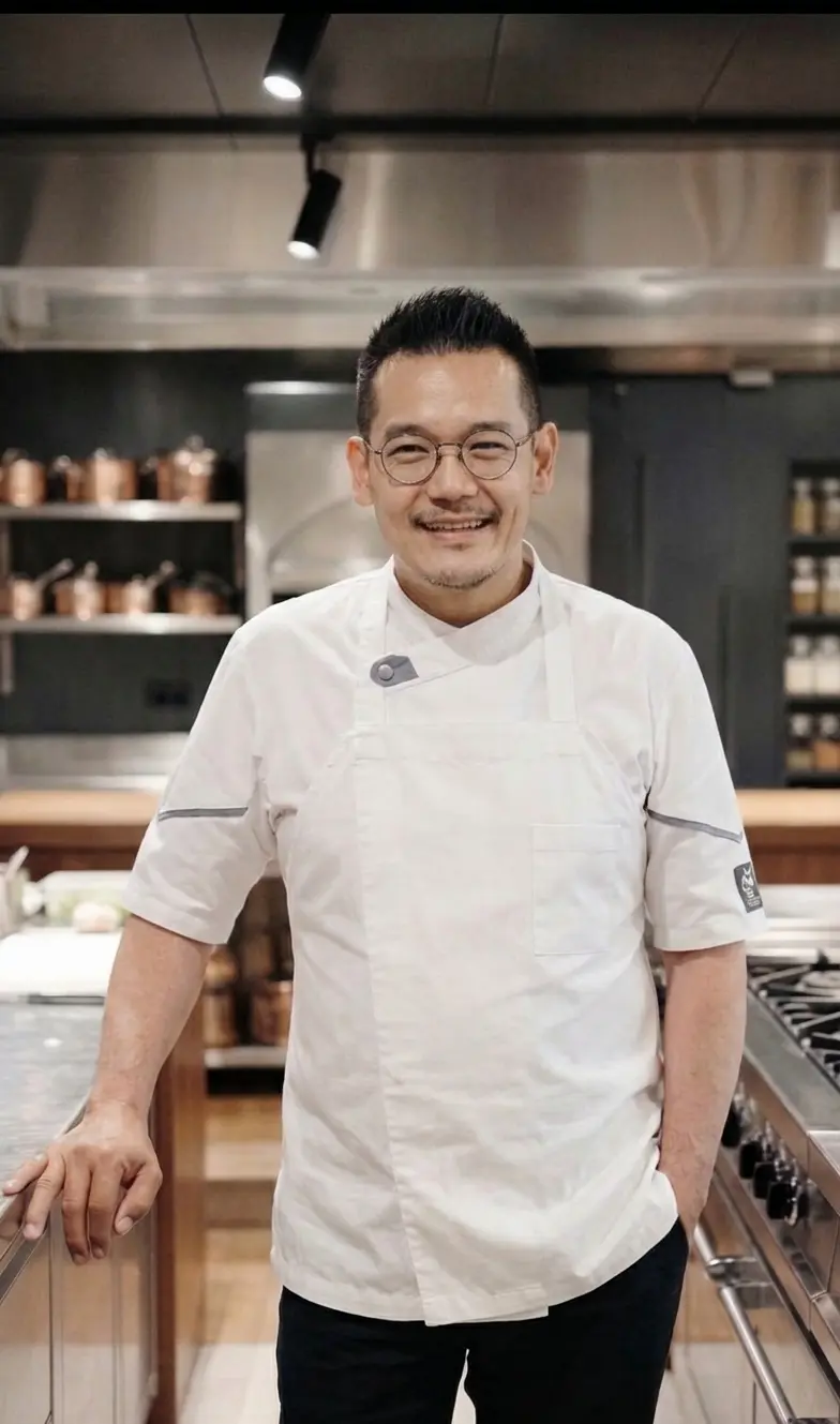 Portrait of Chef Raymond Tham