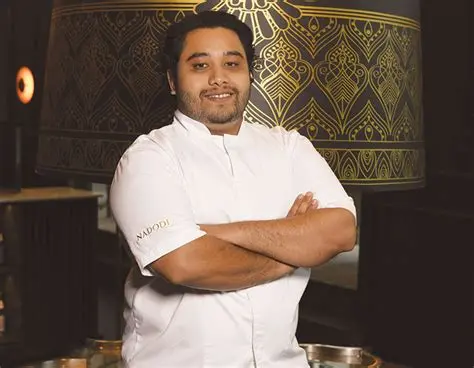 Portrait of Chef Yavhin Siriwardhana