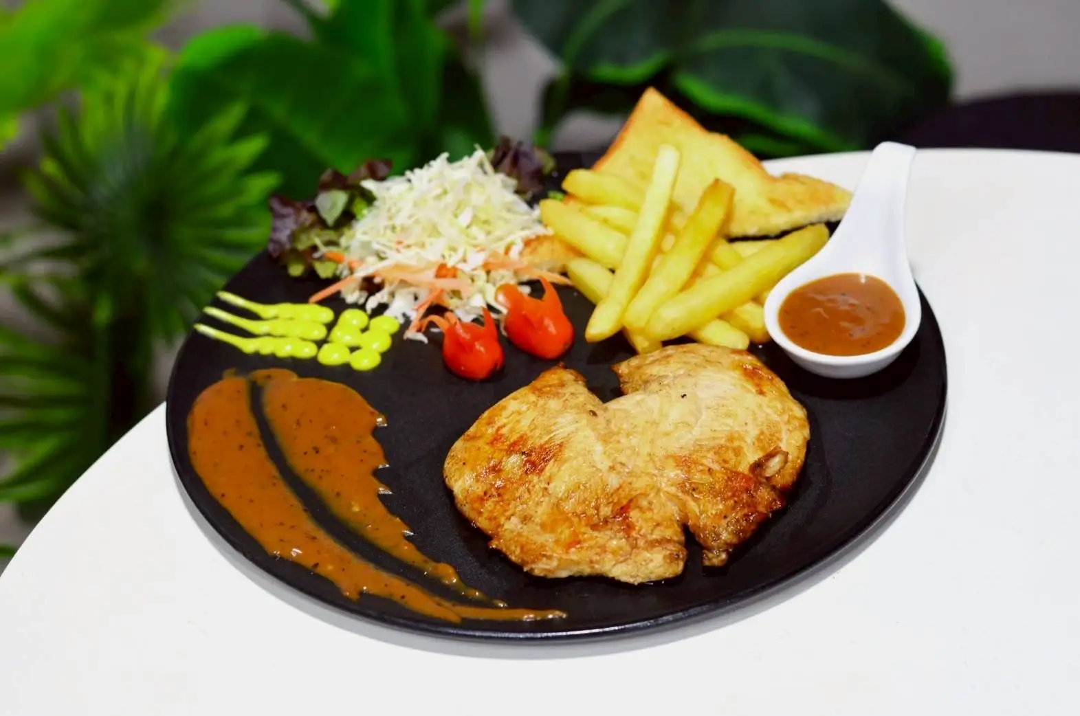 ไก่พริกไทยดำ