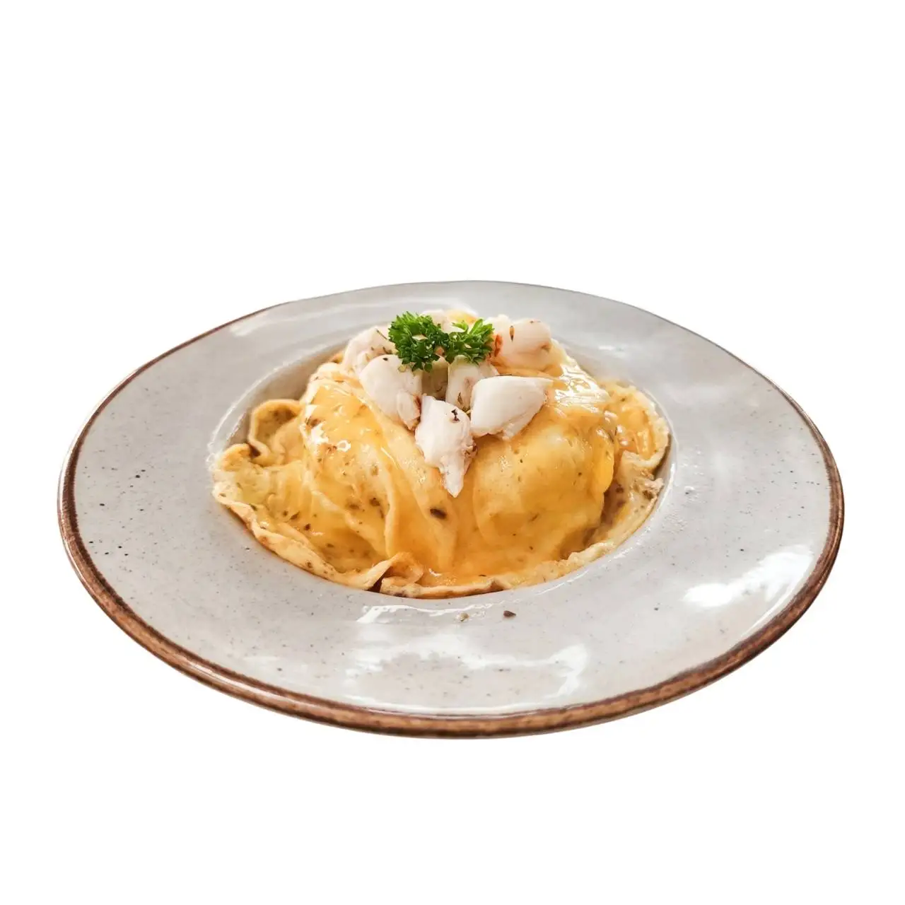 ข้าวไข่ข้นปูก้อน