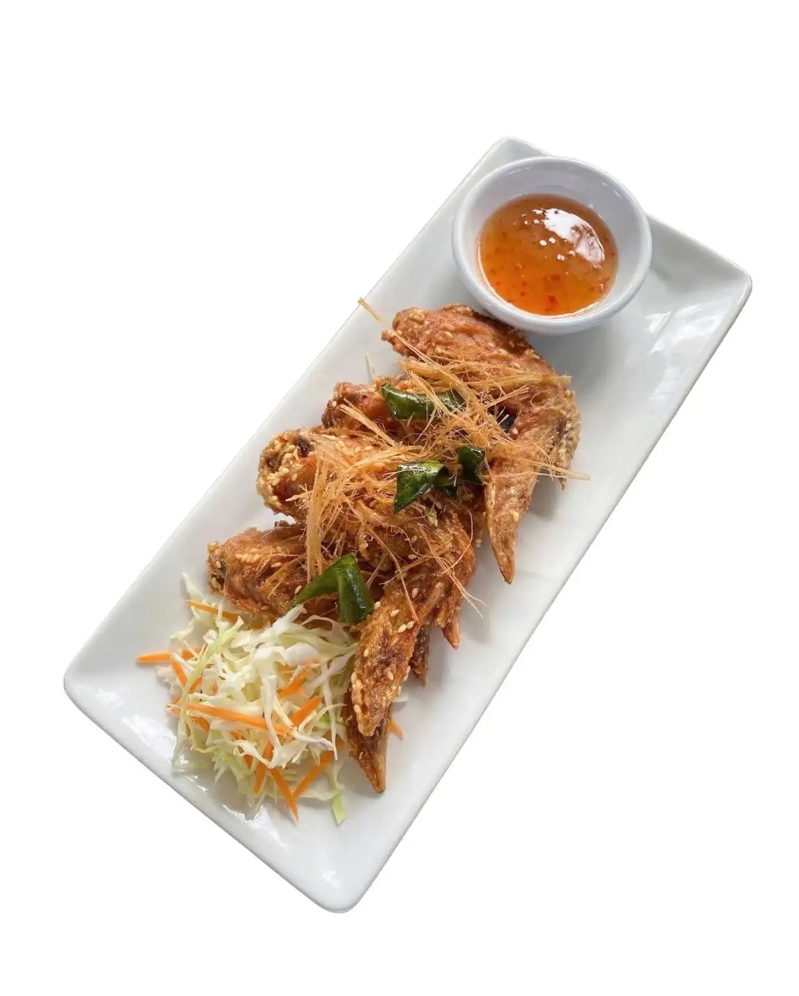 ปีกไก่ทอดน้ำปลา