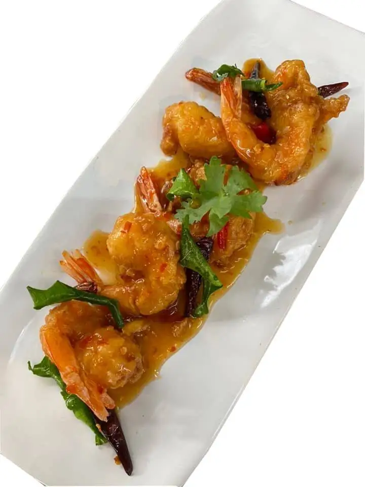 กุ้งกรอบซอสมะขาม