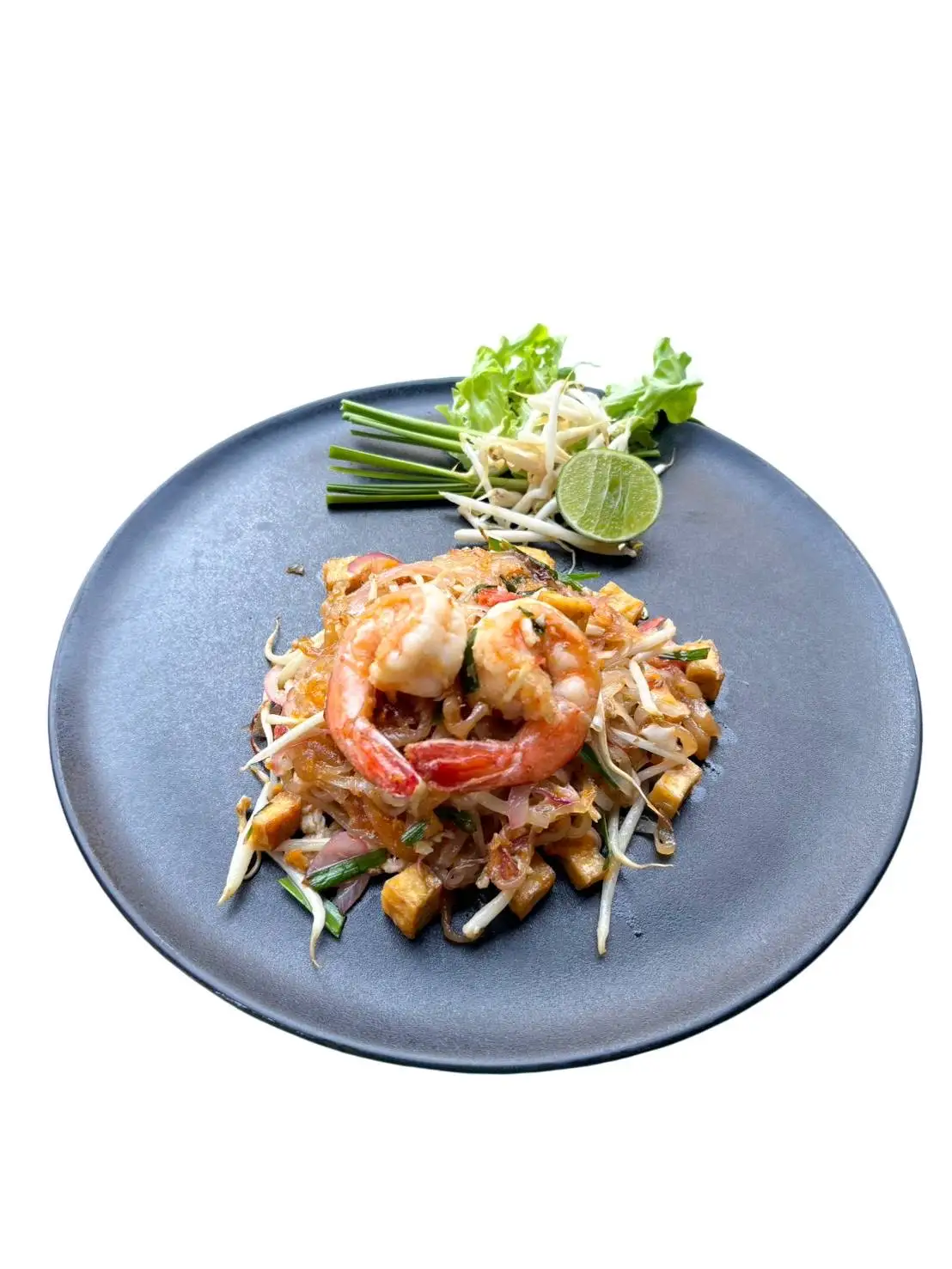 ผัดไทยกุ้งสด