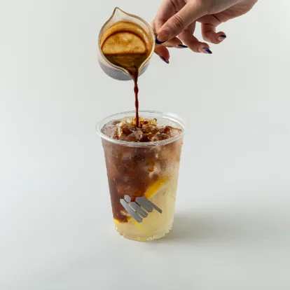 Espresso Lemon Soda