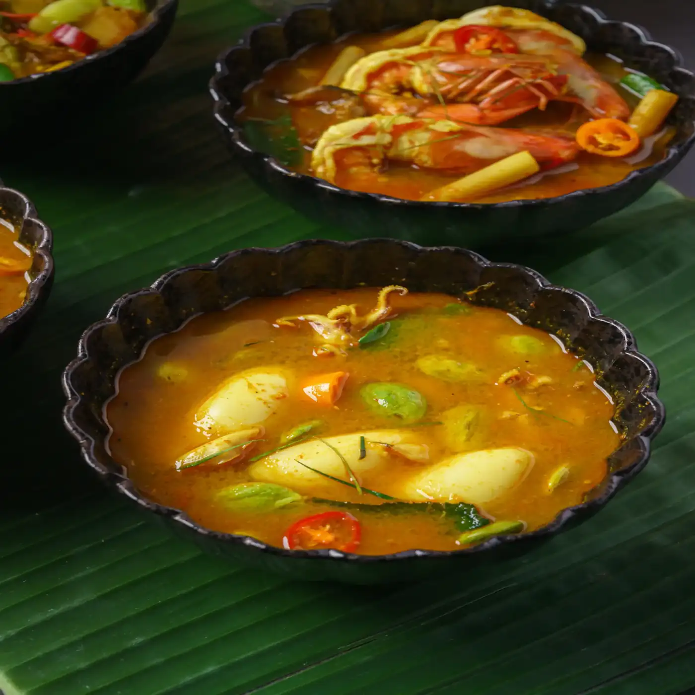 แกงเหลืองหมึกสะตอ