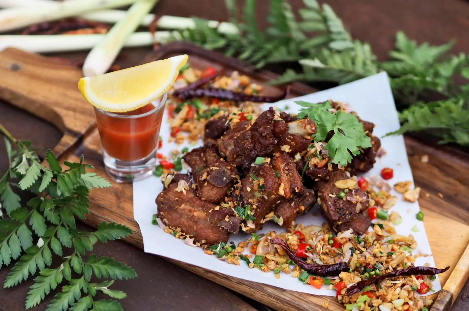 ซี่โครงหมูพริกเกลือ